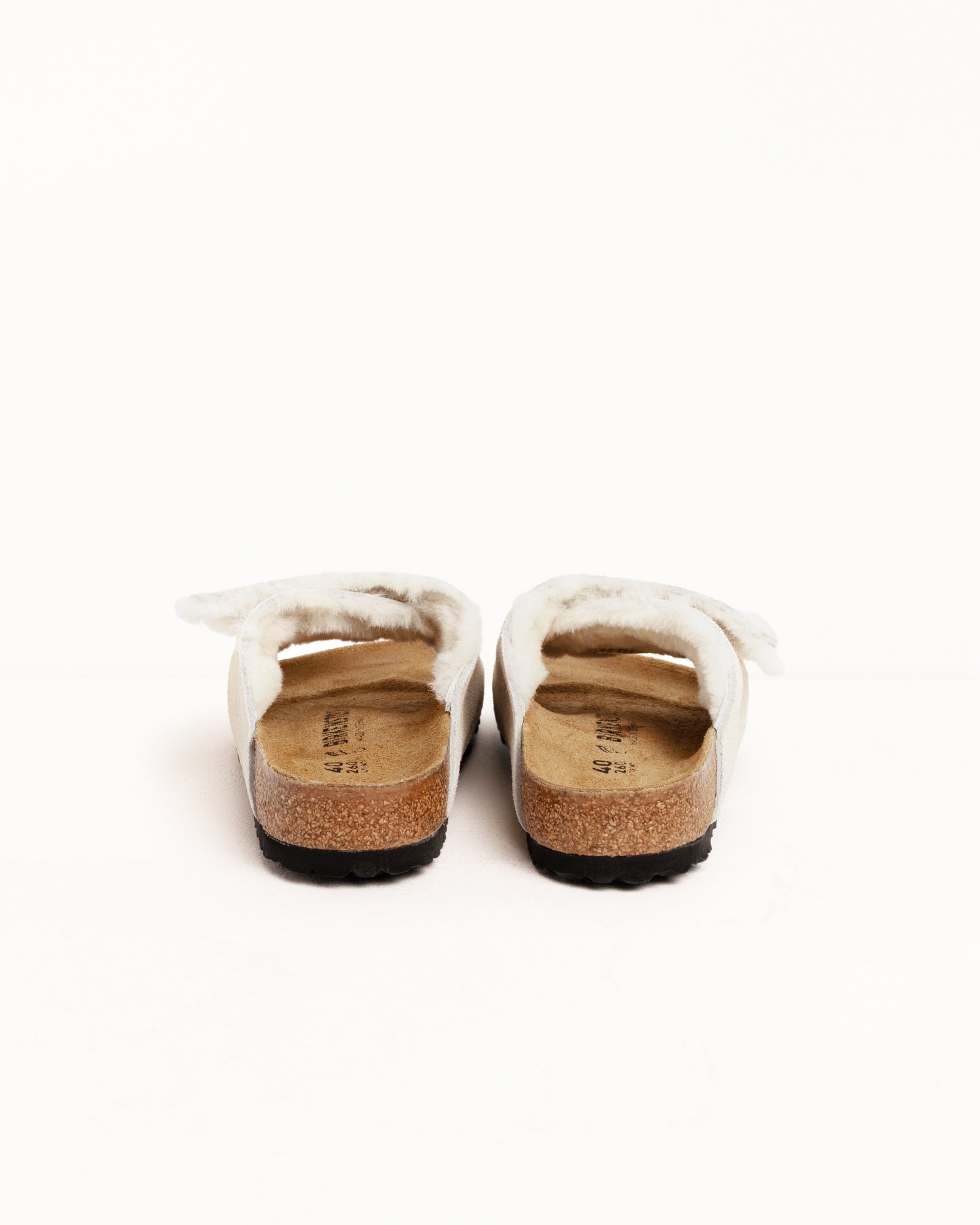 STÜSSY & BIRKENSTOCK SOLANA SHEARLING SLIDE - Image 3
