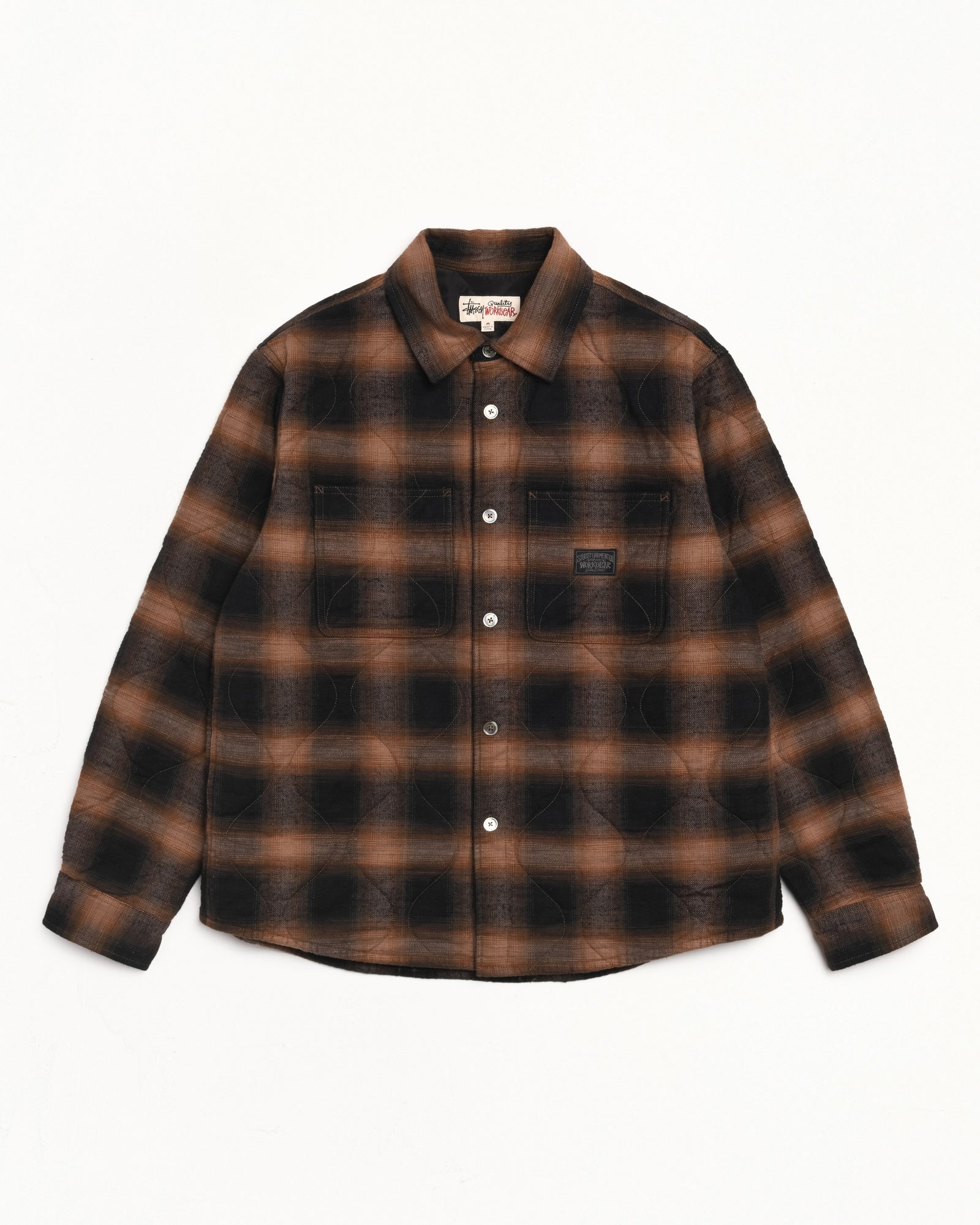 QUILTED PLAID SHIRT JACKET - Image 6