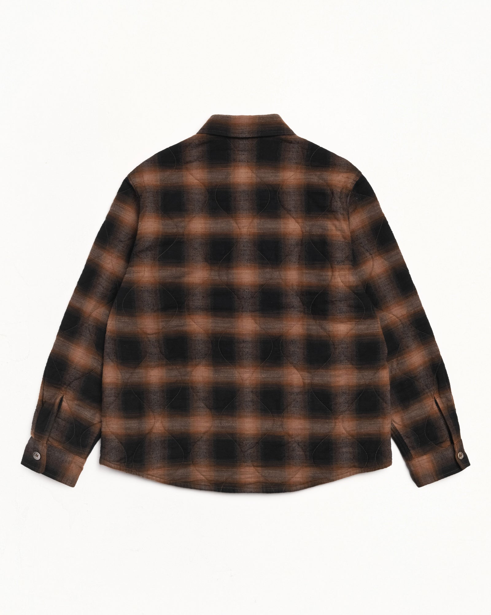 QUILTED PLAID SHIRT JACKET - Image 7
