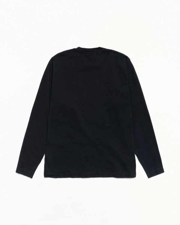 DYED LS MOCK NECK TEE - Image 2