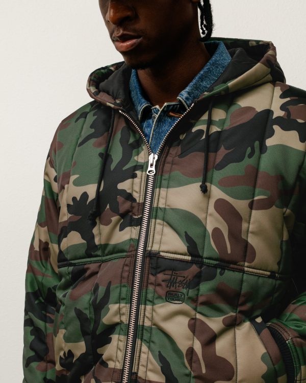 QUILTED NYLON WORK JACKET - Image 2