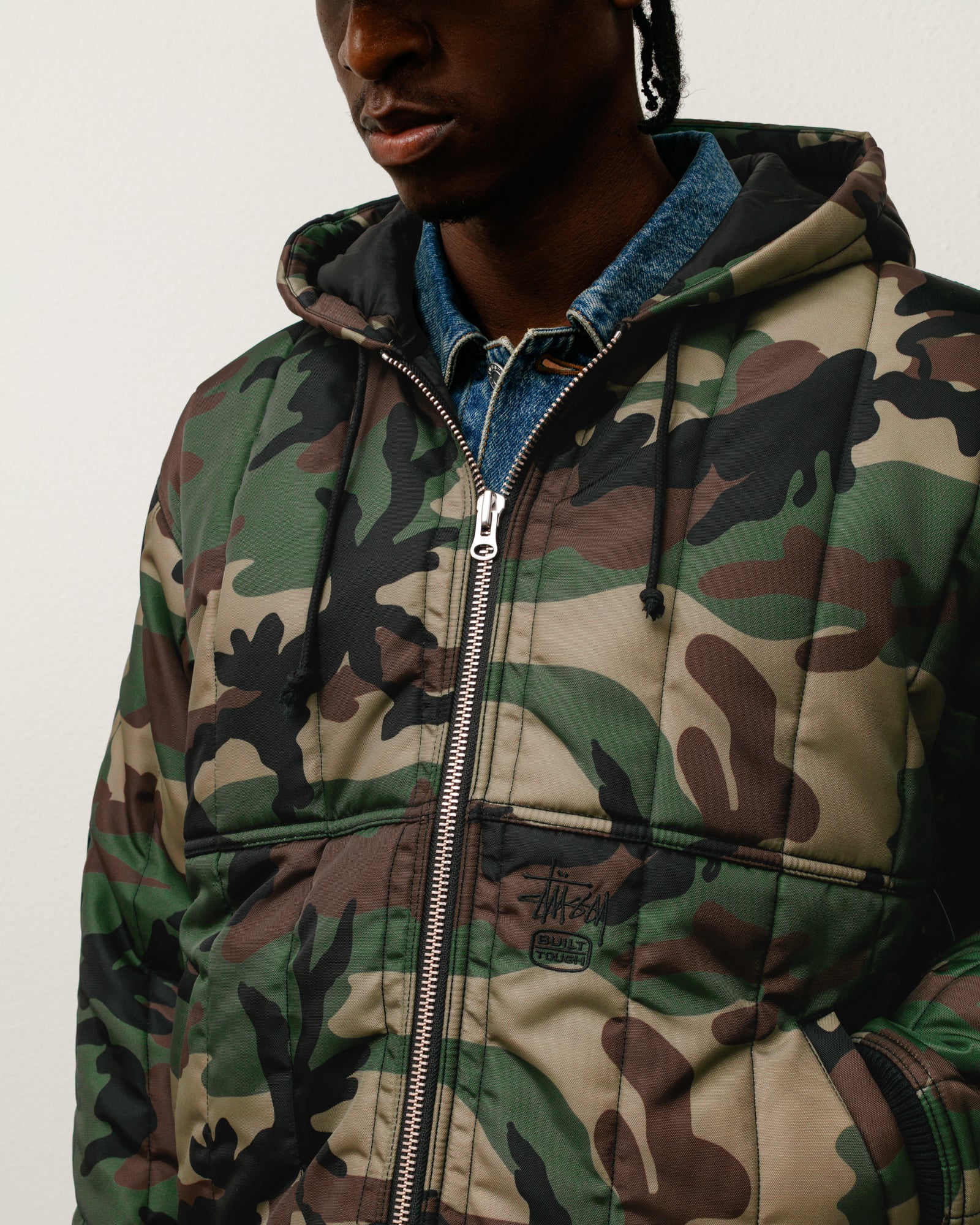 QUILTED NYLON WORK JACKET - Image 2