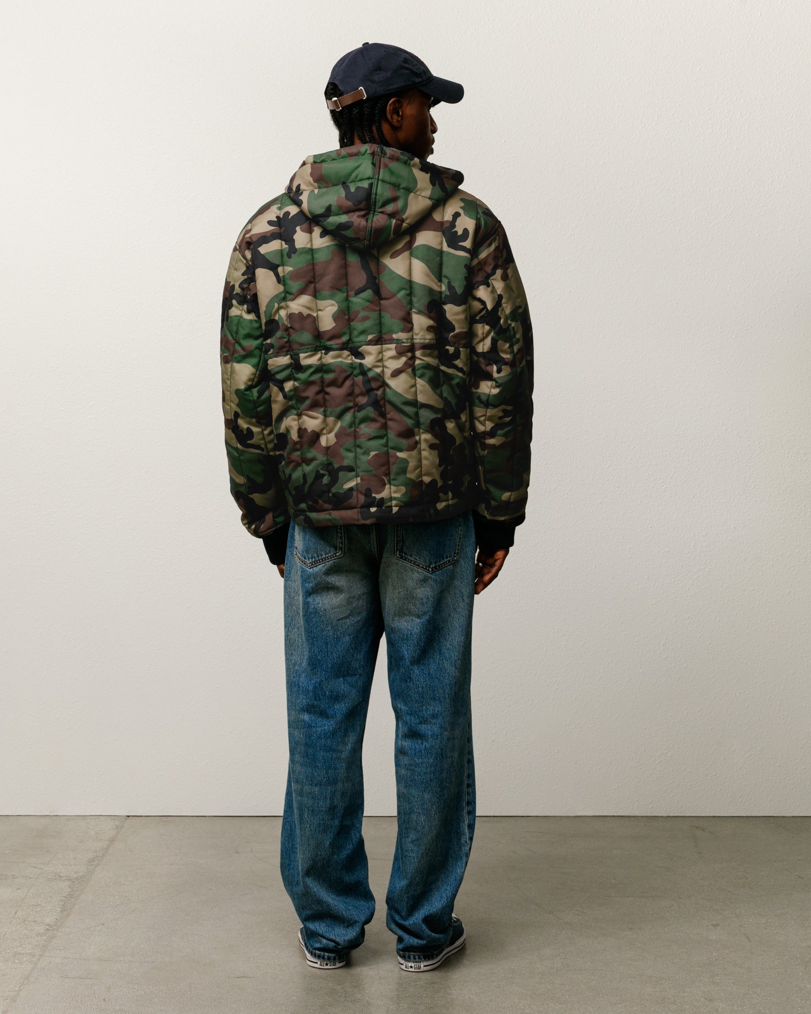 QUILTED NYLON WORK JACKET - Image 3