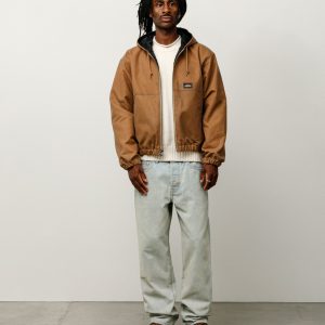 WAXED COTTON WORK JACKET