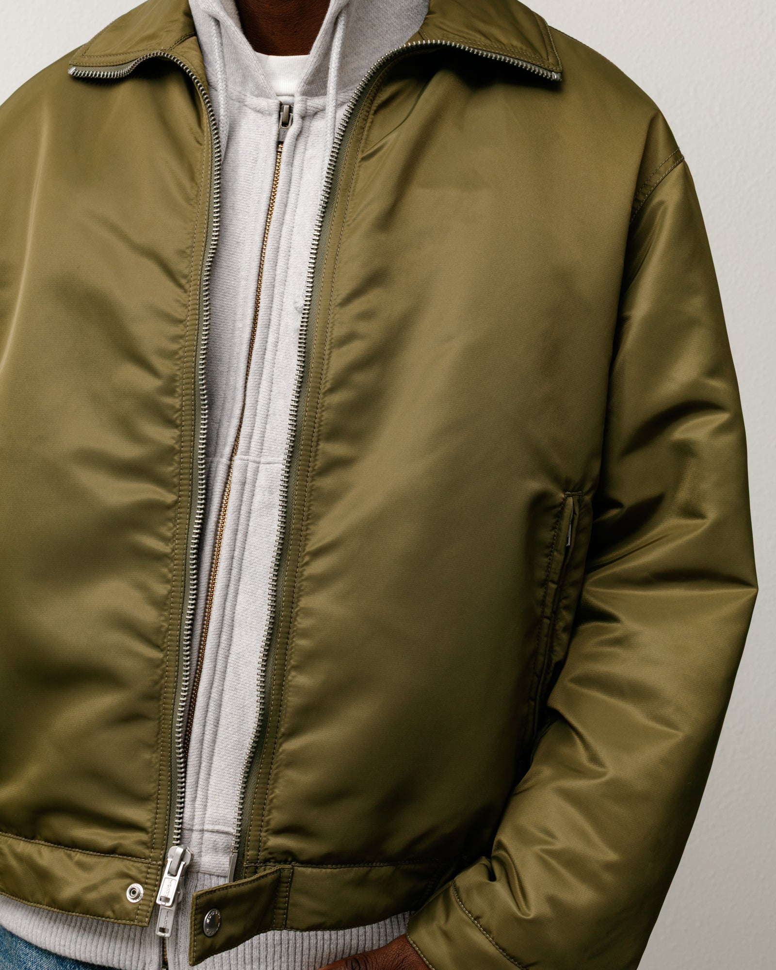 PILE LINED ZIP JACKET - Image 2