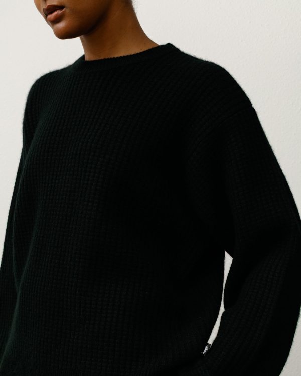 WAFFLE CASHMERE CREW - Image 4