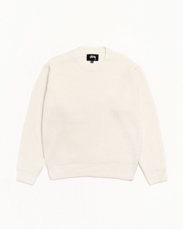 WAFFLE CASHMERE CREW - Image 5