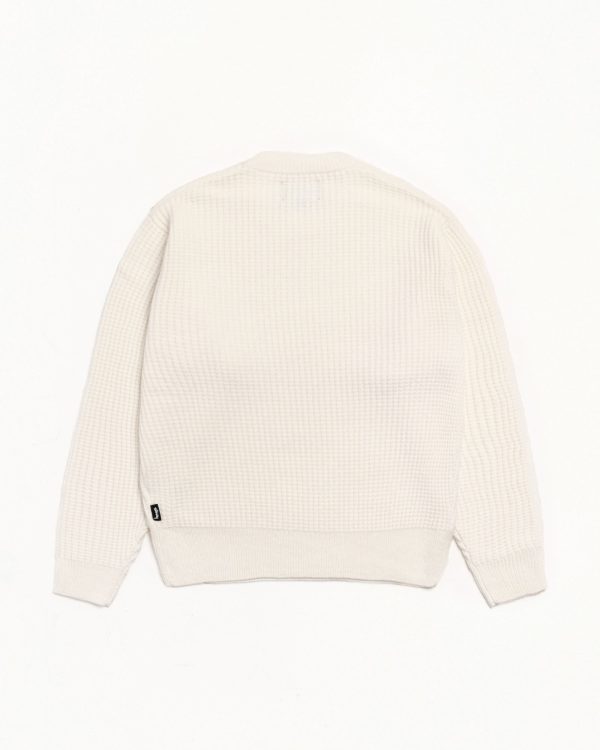 WAFFLE CASHMERE CREW - Image 6