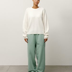 WAFFLE CASHMERE CREW