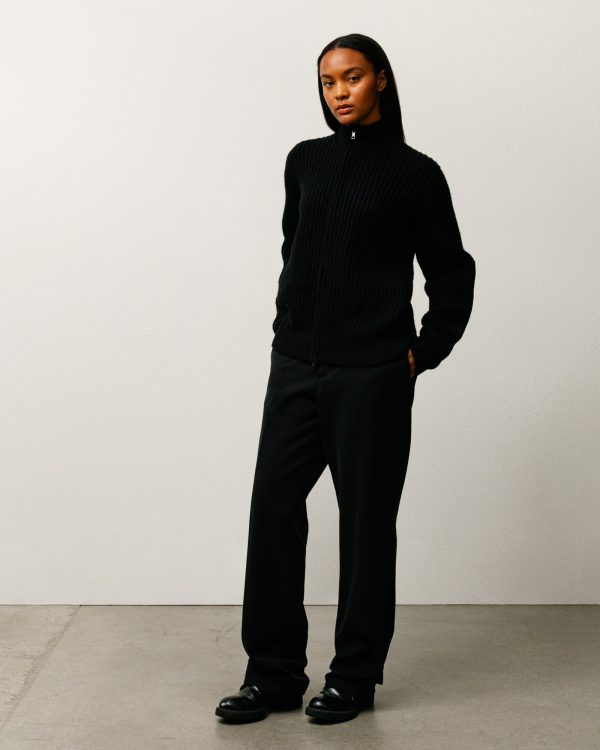 PATCH ZIP SWEATER - Image 4