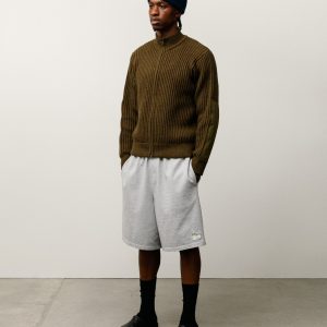 PATCH ZIP SWEATER