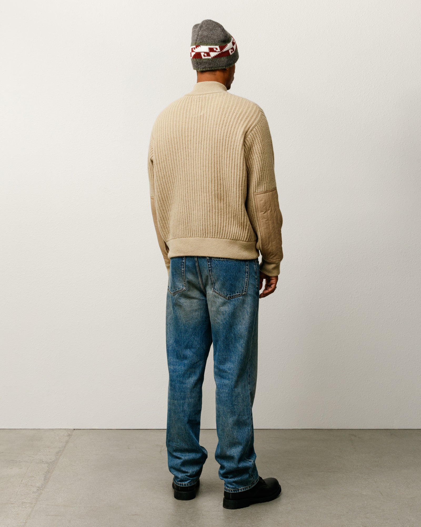 PATCH ZIP SWEATER - Image 3