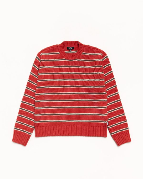 STRIPE KNIT CREW - Image 6