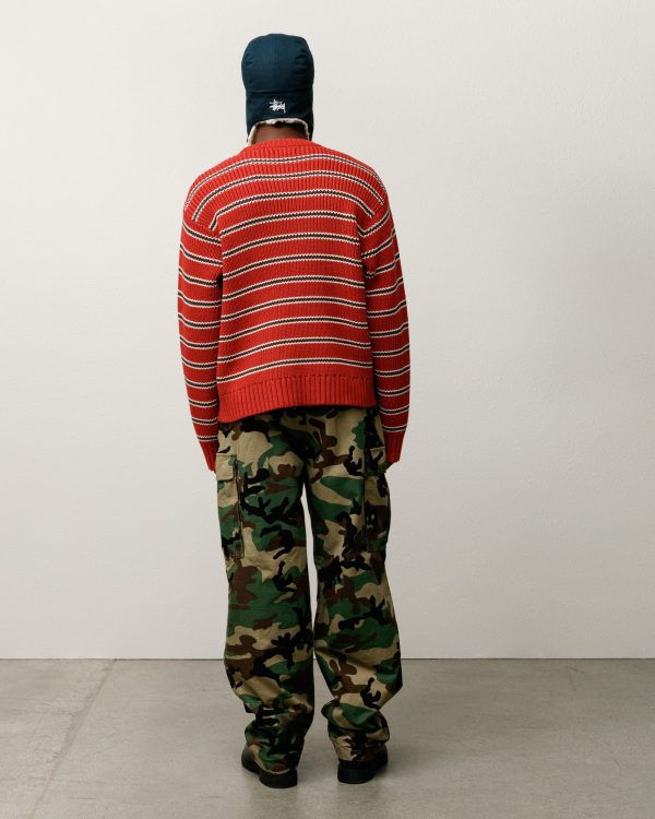 STRIPE KNIT CREW - Image 3