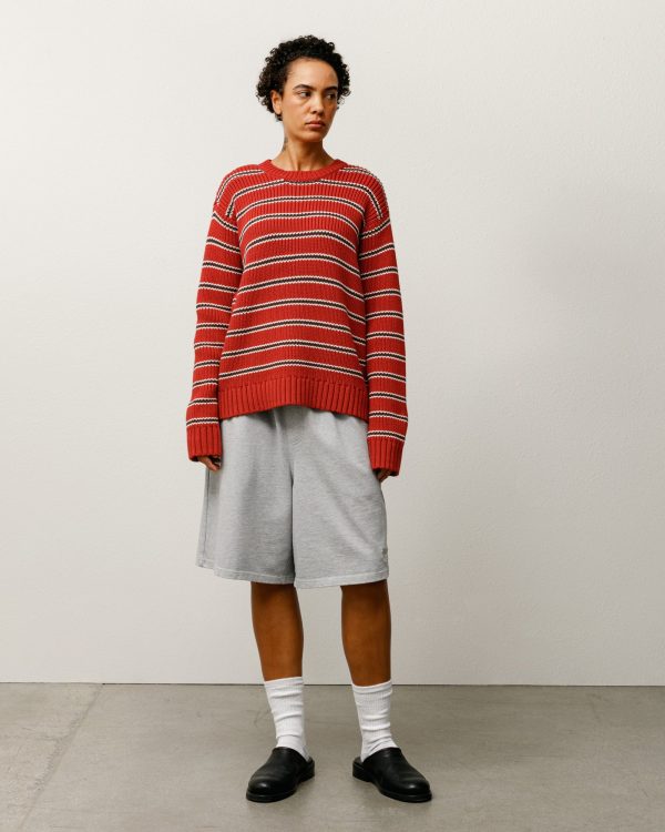 STRIPE KNIT CREW - Image 4