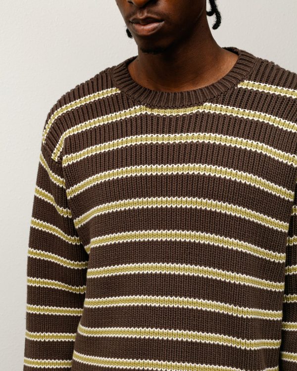 STRIPE KNIT CREW - Image 2