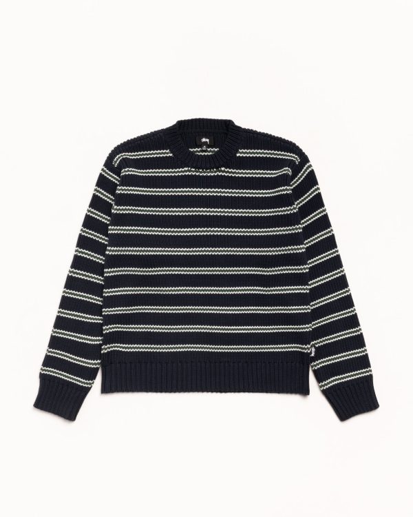 STRIPE KNIT CREW - Image 6