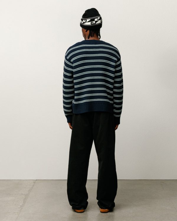 STRIPE KNIT CREW - Image 3