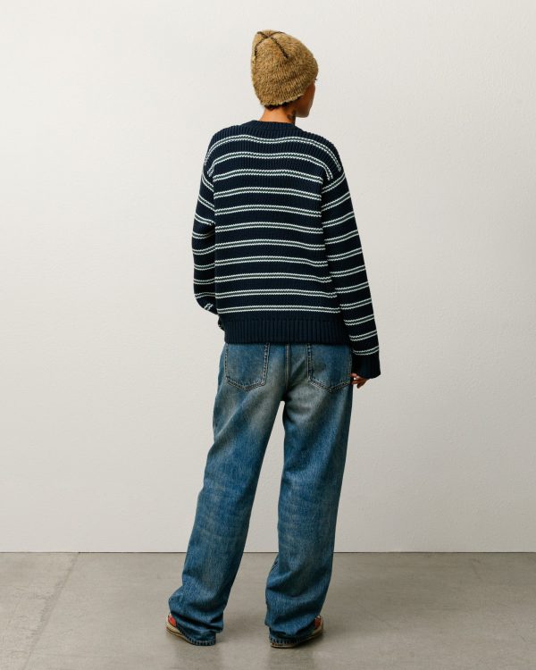 STRIPE KNIT CREW - Image 5
