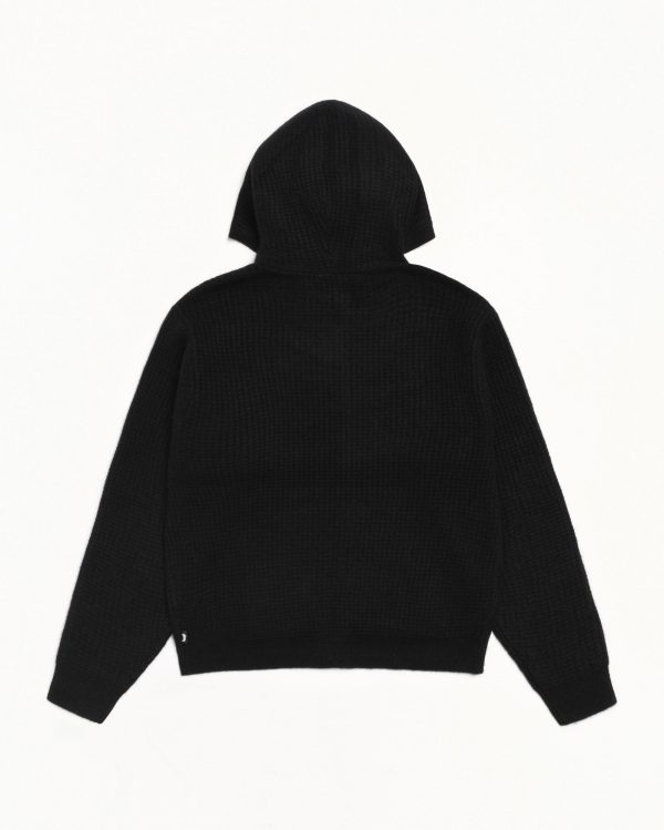 WAFFLE CASHMERE ZIP HOODIE - Image 7