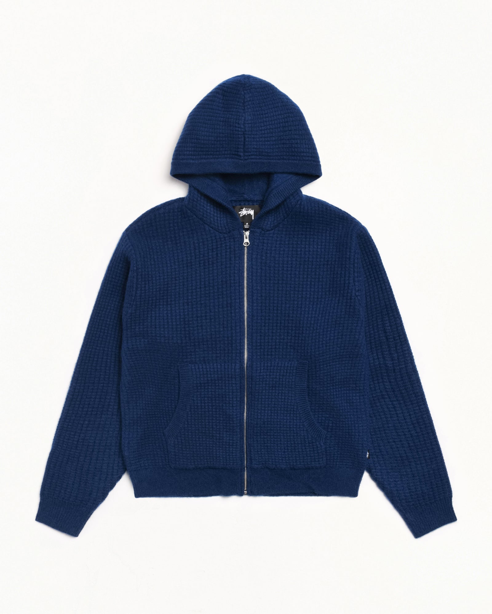WAFFLE CASHMERE ZIP HOODIE - Image 6