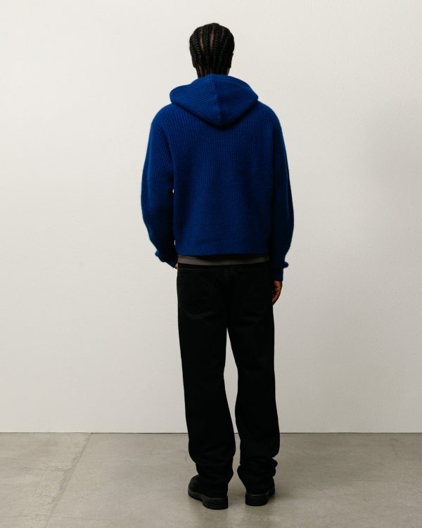 WAFFLE CASHMERE ZIP HOODIE - Image 2