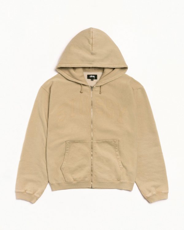 FADED GRAPHIC ZIP HOODIE