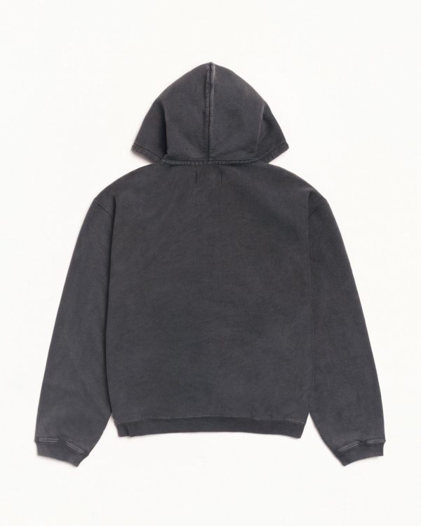 FADED GRAPHIC ZIP HOODIE - Image 2