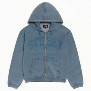 FADED GRAPHIC ZIP HOODIE