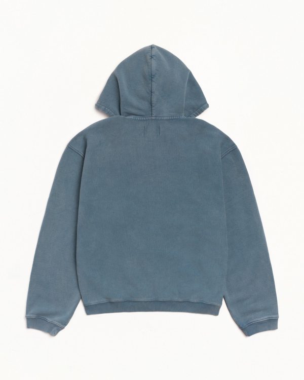FADED GRAPHIC ZIP HOODIE - Image 2