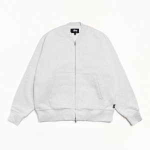 THERMAL LINED FLEECE BOMBER