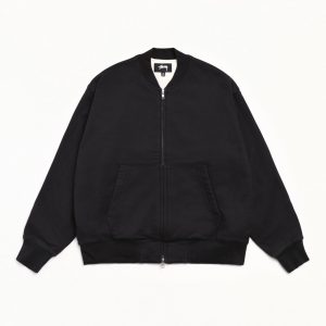 THERMAL LINED FLEECE BOMBER