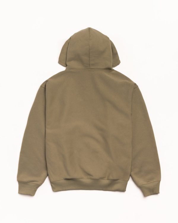 DOUBLE STRIPE EMBROIDERED HOODIE - Image 2