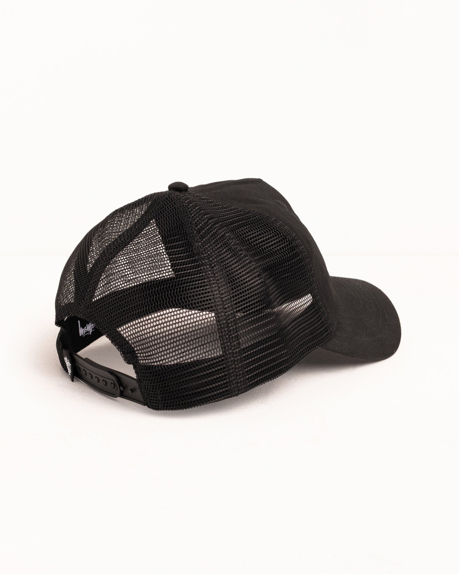 WAXED TRUCKER CURSIVE STITCH SNAPBACK - Image 3