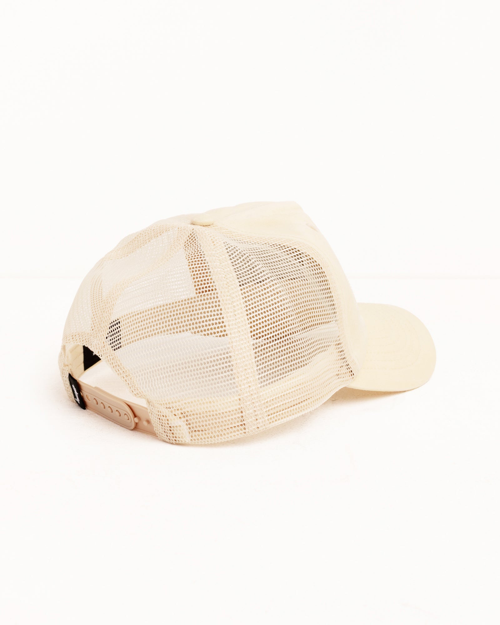 WAXED TRUCKER CURSIVE STITCH SNAPBACK - Image 3