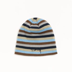SKULLCAP SMOOTH STOCK STRIPED