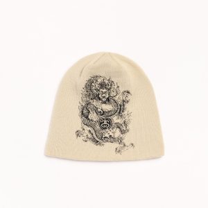 SKULLCAP DRAGON PRINT