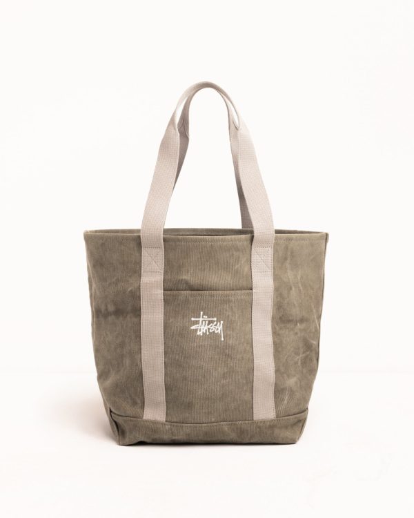 WAXED CANVAS MARKET TOTE - Image 3