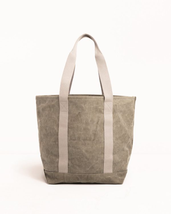WAXED CANVAS MARKET TOTE - Image 4