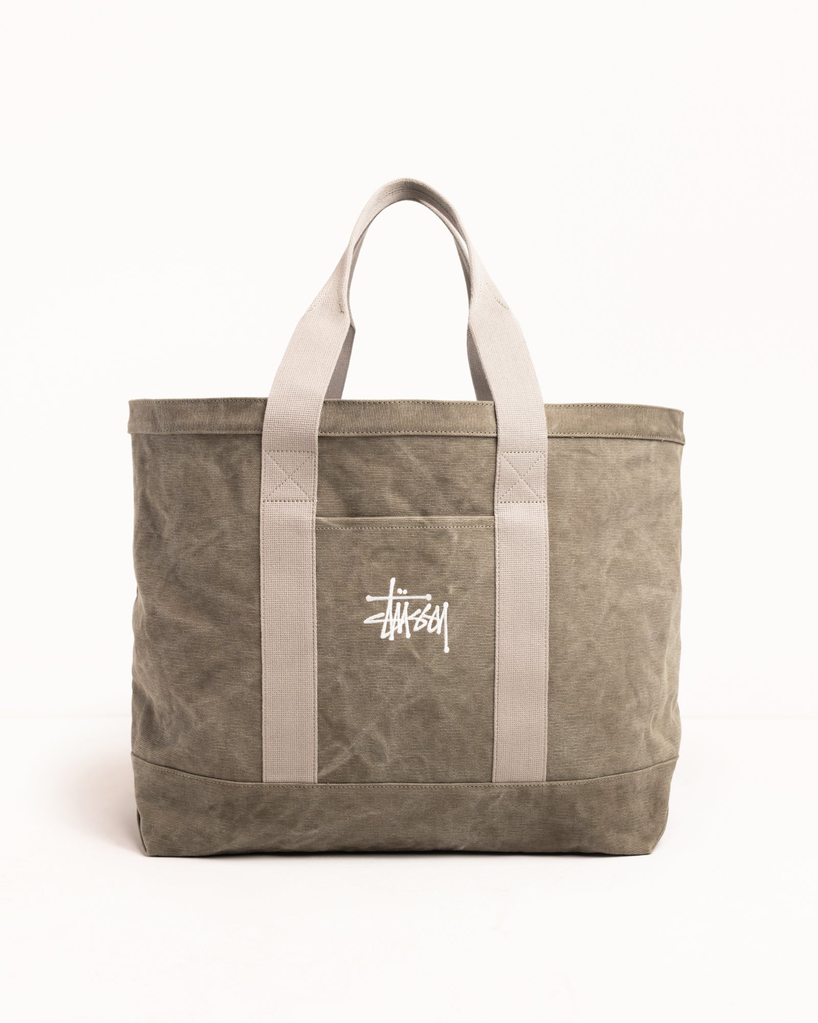 WAXED CANVAS EXTRA LARGE TOTE - Image 3