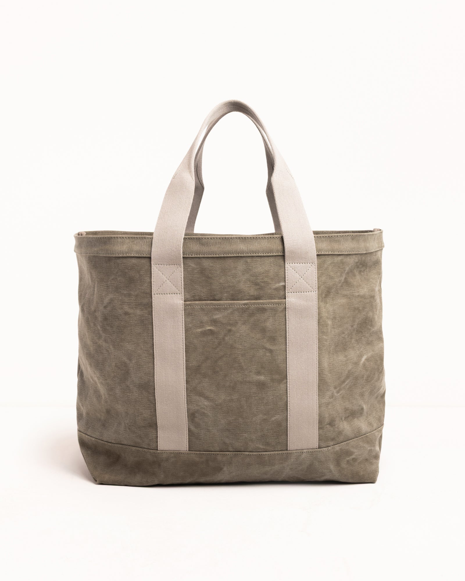 WAXED CANVAS EXTRA LARGE TOTE - Image 4