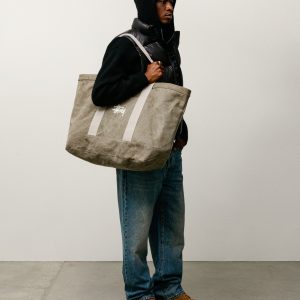 WAXED CANVAS EXTRA LARGE TOTE