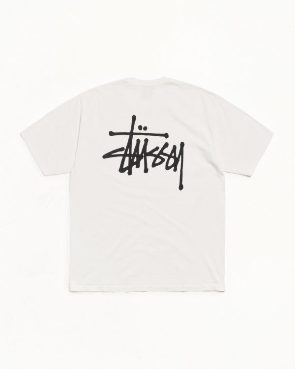 BASIC STÜSSY TEE PIGMENT DYED - Image 2