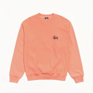BASIC STÜSSY CREW PIGMENT DYED