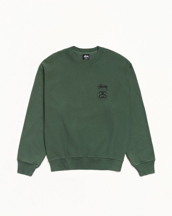 STOCK LINK CREW PIGMENT DYED
