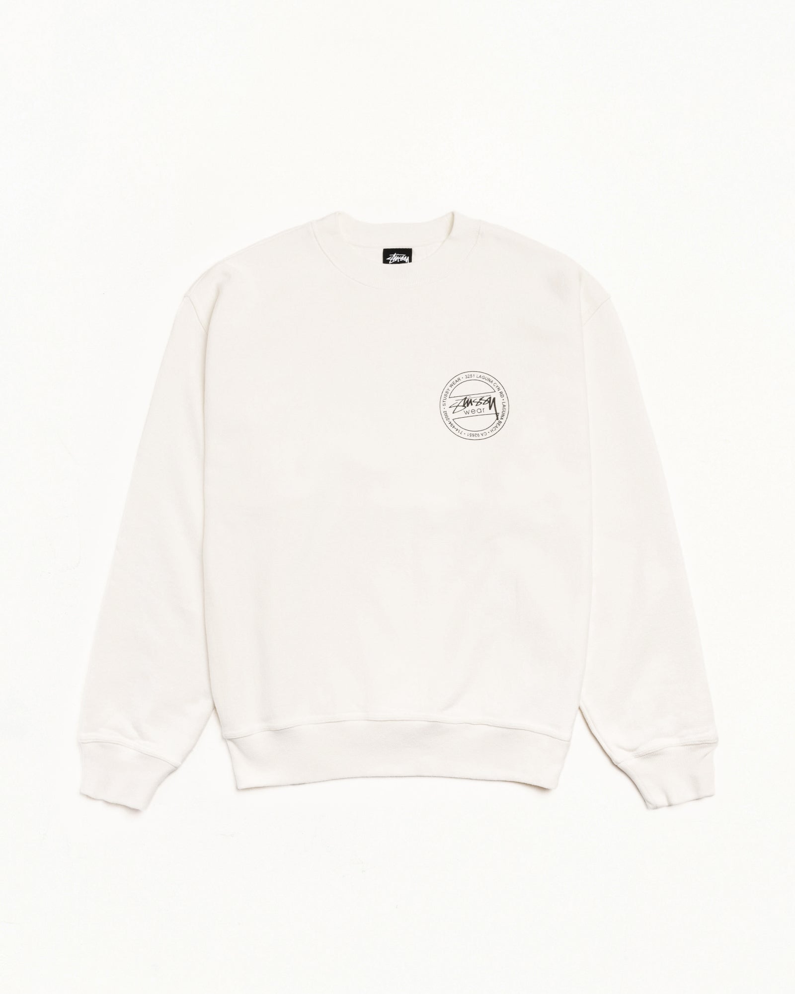 STÜSSY WEAR CREW PIGMENT DYED