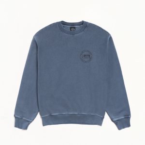 STÜSSY WEAR CREW PIGMENT DYED