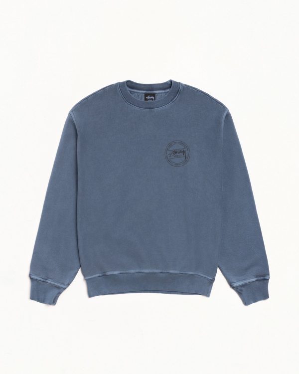 STÜSSY WEAR CREW PIGMENT DYED