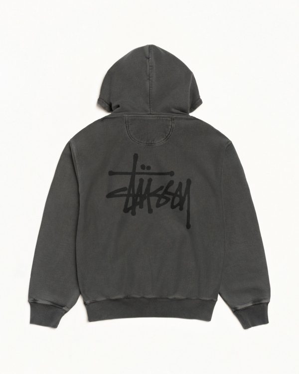 BASIC STÜSSY HOODIE PIGMENT DYED - Image 2