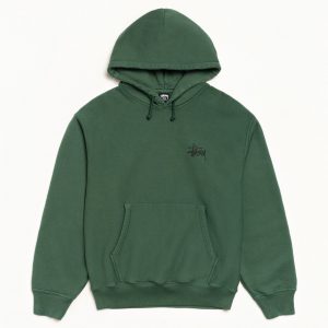 BASIC STÜSSY HOODIE PIGMENT DYED
